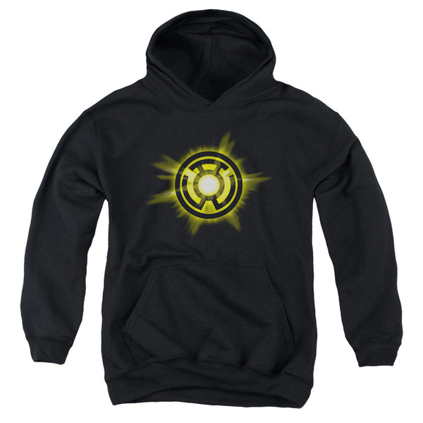 Green Lantern - Yellow GLow Youth Hooded Sweatshirt