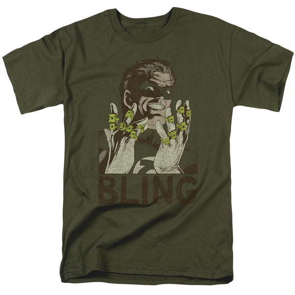 Green Lantern - Bling Bling Adult Regular Fit Short Sleeve