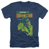 Green Lantern - Vintage Cover Adult Regular Fit Heather Short Sleeve