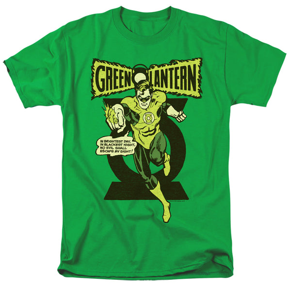 Green Lantern - Retro Oath Adult Regular Fit Short Sleeve