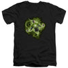 Green Lantern - Lantern Nebula Adult Slim Fit V Neck Cotton