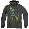 Green Lantern - Fully Charged Adult Heather Hoodie