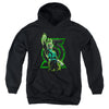 Green Lantern - Fully Charged Youth Hooded Sweatshirt