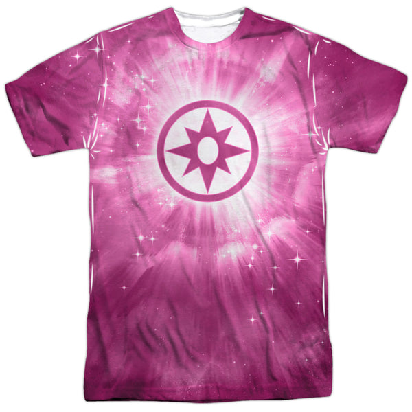 Green Lantern - Sapphire Energy Adult Regular Fit Short Sleeve 100% Poly