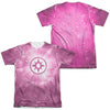 Green Lantern - Sapphire Energy Adult Regular Fit Short Sleeve 65 - 35 Poly - Cotton