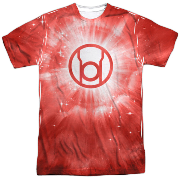 Green Lantern - Red Energy Adult Regular Fit Short Sleeve 100% Poly