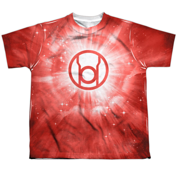 Green Lantern - Red Energy Youth Short Sleeve 100% Poly