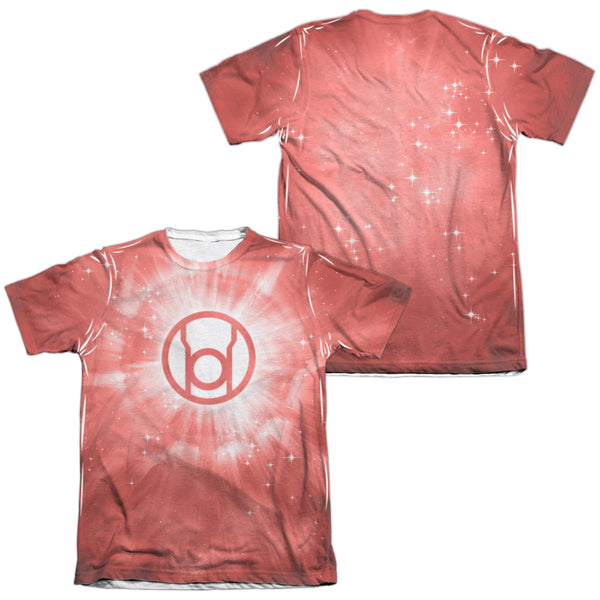 Green Lantern - Red Energy Adult Regular Fit Short Sleeve 65 - 35 Poly - Cotton