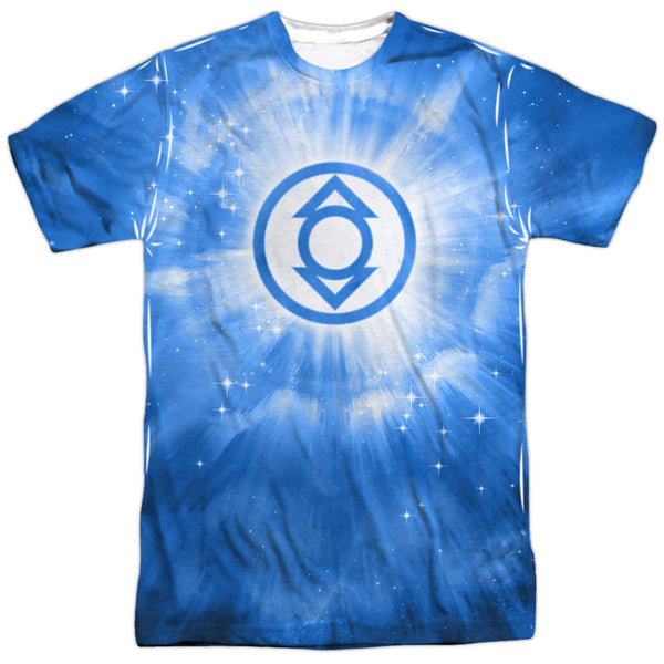 Green Lantern - Indigo Energy Adult Regular Fit Short Sleeve 100% Poly