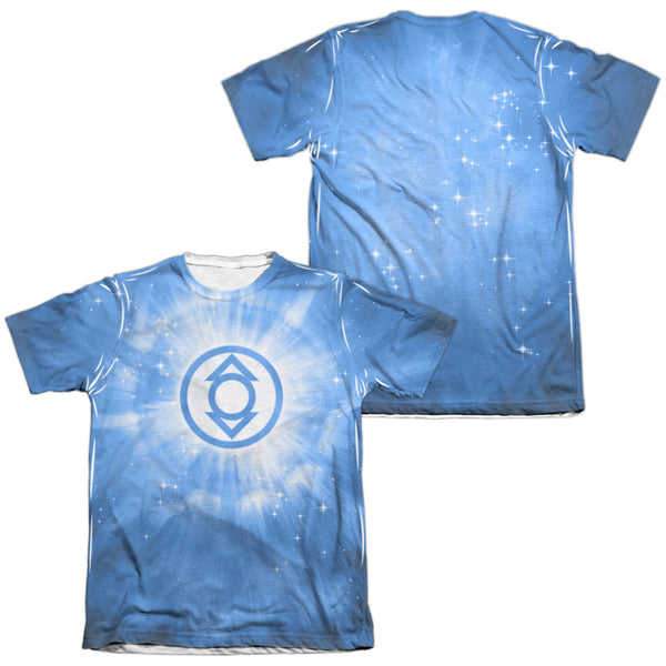 Green Lantern - Indigo Energy Adult Regular Fit Short Sleeve 65 - 35 Poly - Cotton