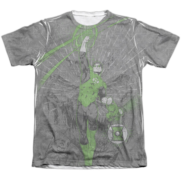 Green Lantern - Vanquish Evil Adult Regular Fit Short Sleeve 65 - 35 Poly - Cotton