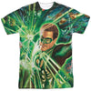 Green Lantern - Lantern Burst Adult Regular Fit Short Sleeve 100% Poly