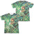 Green Lantern - Lantern Burst Adult Regular Fit Short Sleeve 65 - 35 Poly - Cotton