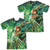 Green Lantern - Lantern Burst Adult Regular Fit Short Sleeve 100% Poly