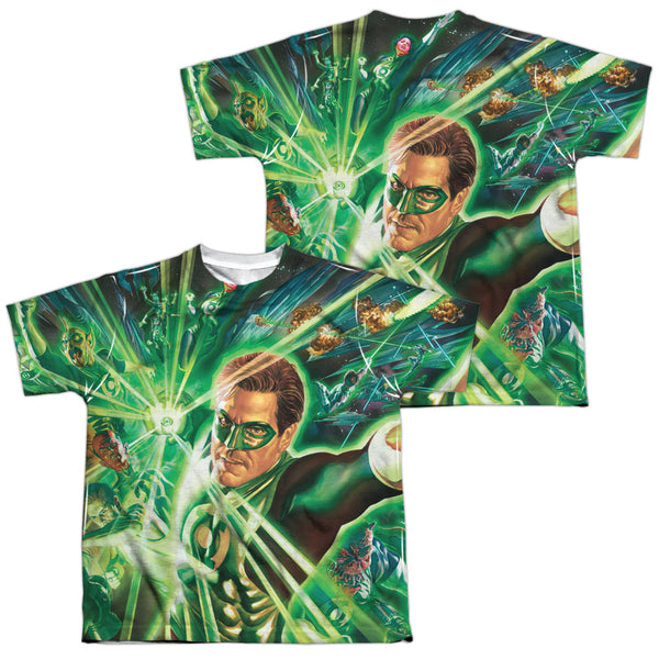 Green Lantern - Lantern Burst Youth Short Sleeve 100% Poly