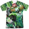 Green Lantern - High Beams Adult Regular Fit Short Sleeve 100% Poly