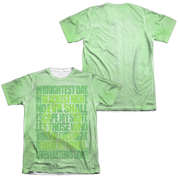 Green Lantern - Oath Adult Regular Fit Short Sleeve 65 - 35 Poly - Cotton