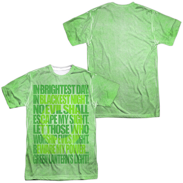 Green Lantern - Oath Adult Regular Fit Short Sleeve 100% Poly