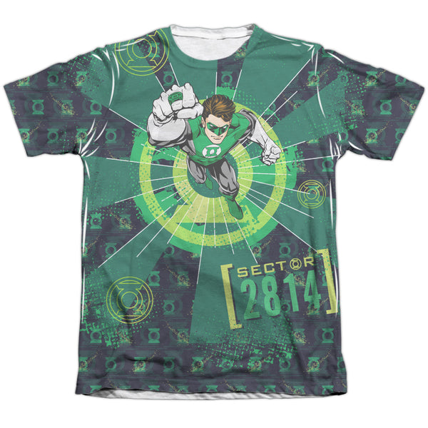 Green Lantern - Sector 2814 Adult Regular Fit Short Sleeve 65 - 35 Poly - Cotton
