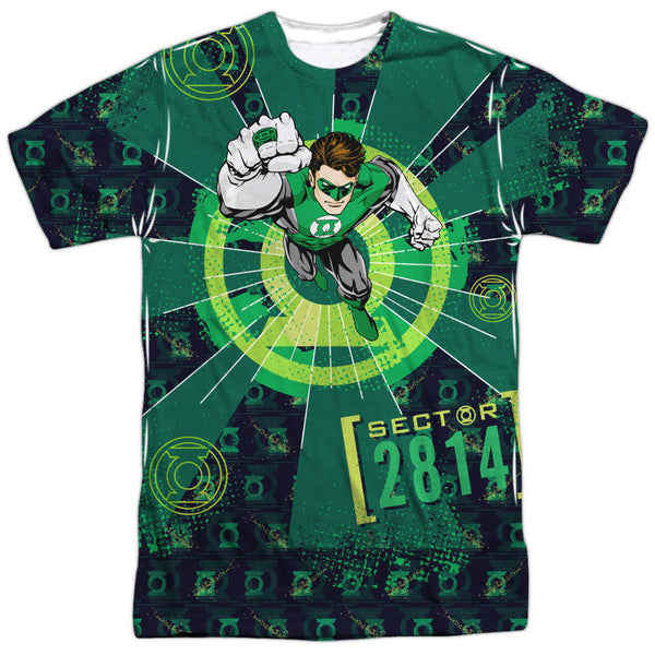 Green Lantern - Sector 2814 Adult Regular Fit Short Sleeve 100% Poly