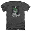 Green Lantern - Hal Yeah Adult Regular Fit Heather Short Sleeve