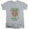 Green Lantern - Keeping It Green Adult Slim Fit V Neck Cotton