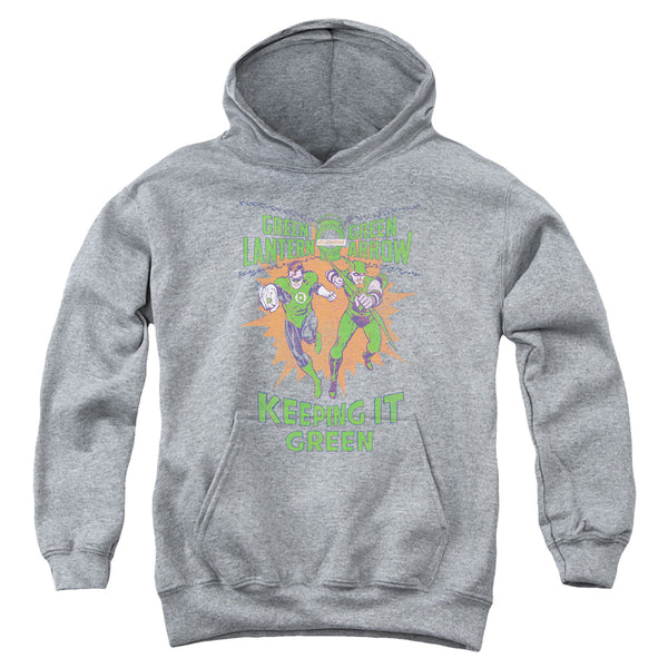 Green Lantern - Keeping It Green Youth Hooded Sweatshirt