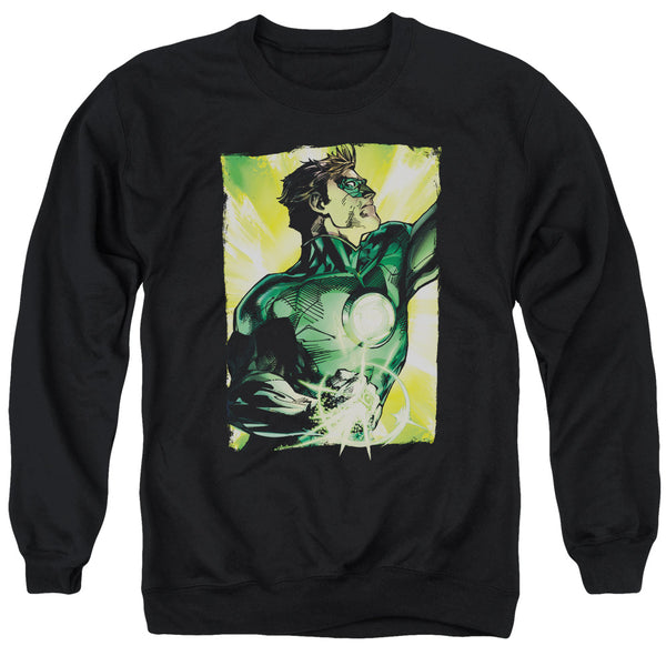 Green Lantern - Up Up Adult Crewneck Sweatshirt