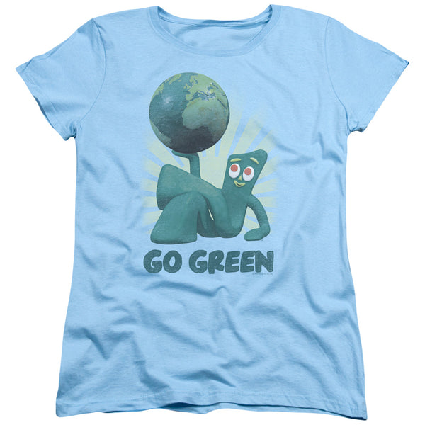 Gumby - Go Green Women's Short Sleeve