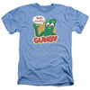 Gumby - Fun & Flexible Adult Regular Fit Heather Short Sleeve