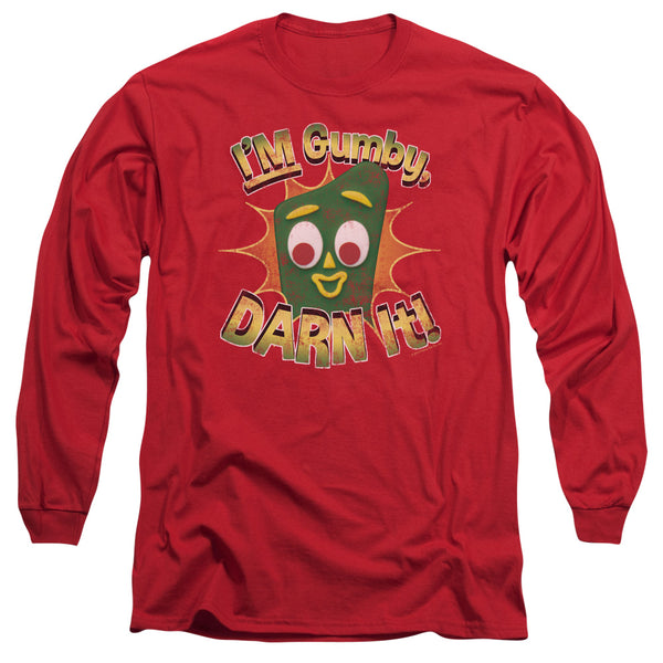 Gumby - Darn It Adult Long Sleeve