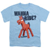 Gumby - Wanna Ride Youth Short Sleeve