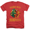 Gumby - Bendefits Adult Regular Fit Heather Short Sleeve