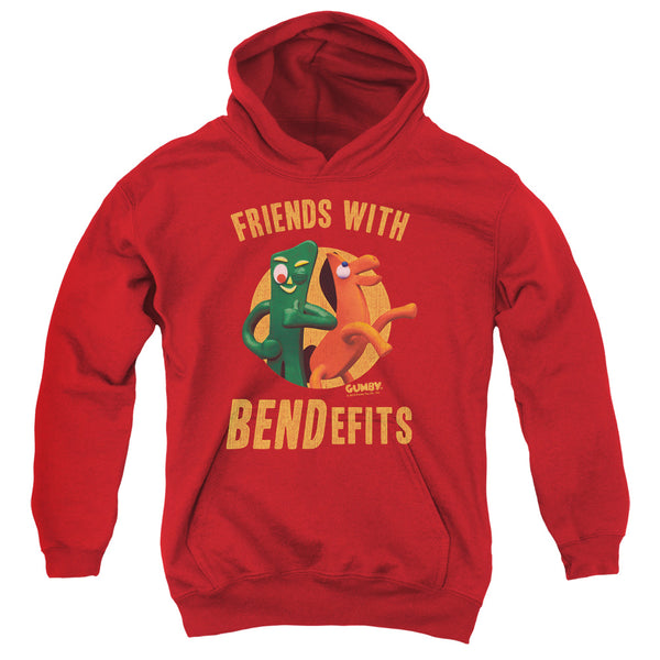 Gumby - Bendefits Youth Hooded Sweatshirt