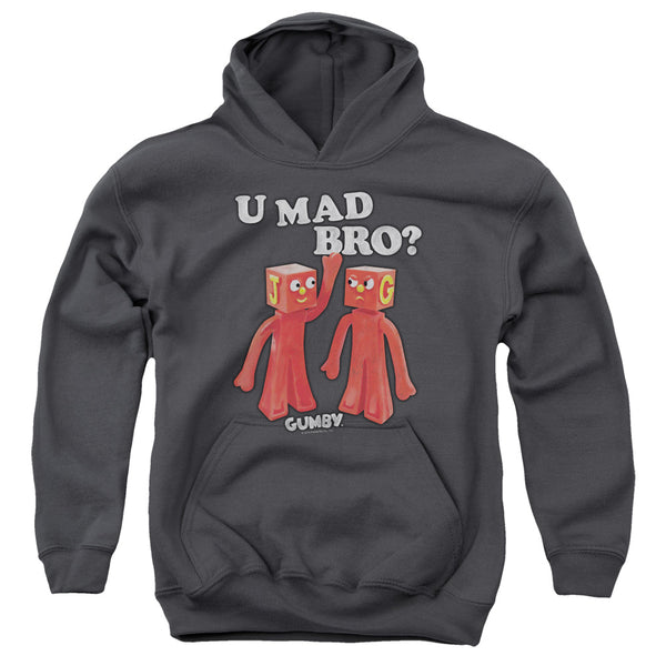 Gumby - U Mad Bro Youth Hooded Sweatshirt