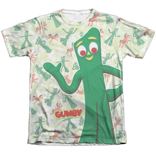 Gumby - Friendly Greeting Adult Regular Fit Short Sleeve 65 - 35 Poly - Cotton