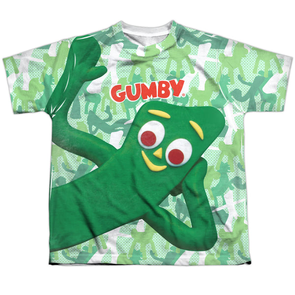 Gumby - Gumbyflage Youth Short Sleeve 100% Poly