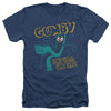 Gumby - Bend There Adult Regular Fit Heather Short Sleeve