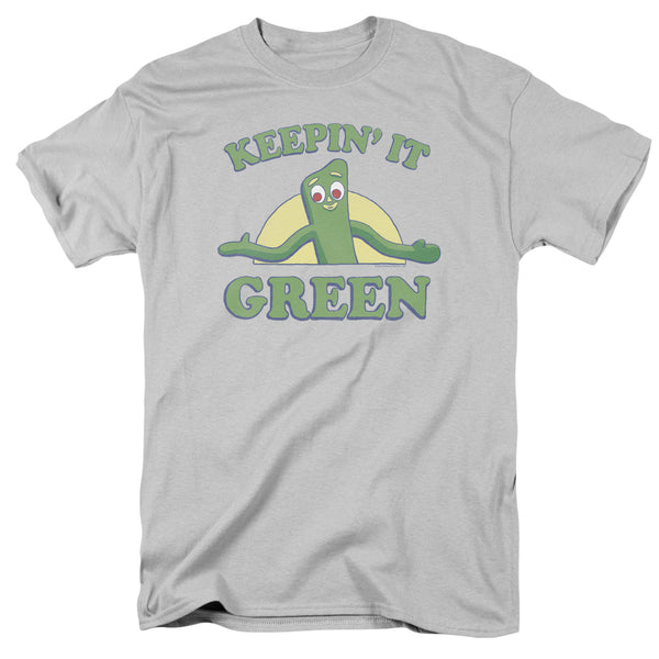 Gumby - Keepin It Green Adult Regular Fit Short Sleeve