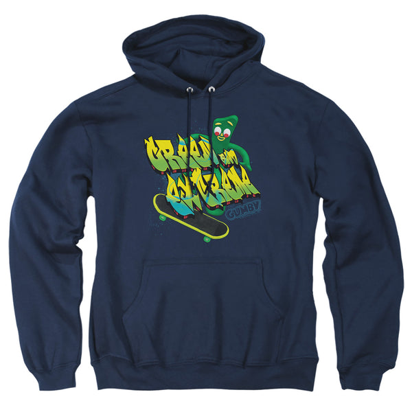 Gumby - Green And Extreme Adult Pullover Hoodie
