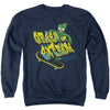 Gumby - Green And Extreme Adult Crewneck Sweatshirt