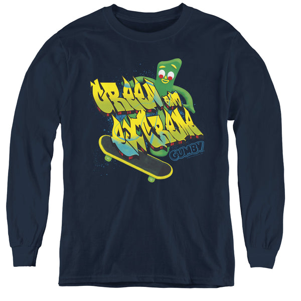 Gumby - Green And Extreme L - S Youth