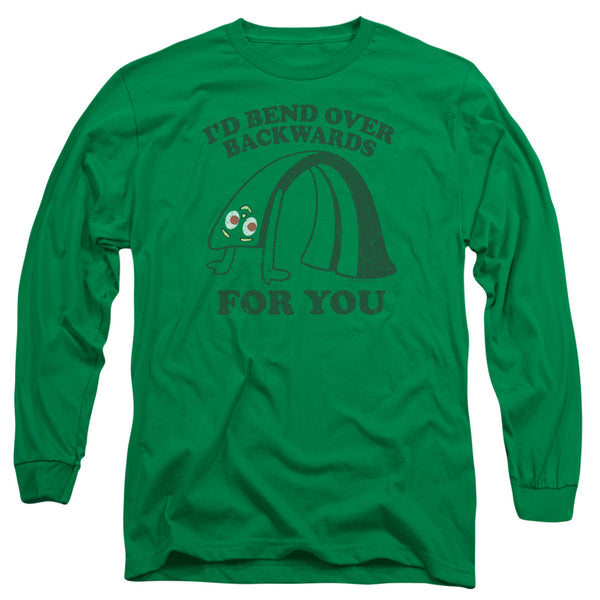 Gumby - Bend Backwards Adult Long Sleeve