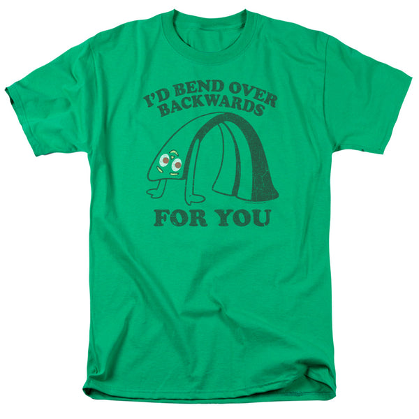 Gumby - Bend Backwards Adult Regular Fit Short Sleeve