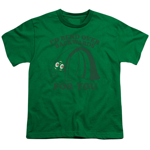Gumby - Bend Backwards Youth Short Sleeve