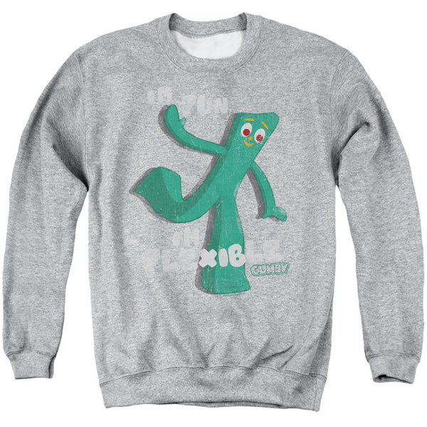 Gumby - Flex Adult Crewneck Sweatshirt