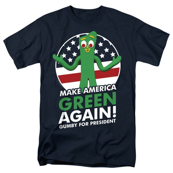 Gumby - For President Adult Regular Fit Short Sleeve