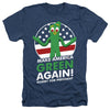Gumby - For President Adult Regular Fit Heather Short Sleeve