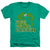 Gumby - Kiss Me Im Green Adult Regular Fit Heather Short Sleeve