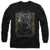 Game Of Thrones - Iron Throne Adult Long Sleeve